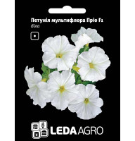 Насіння Петунія Пріо F1 біла 0,01 гр LedaAgro