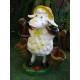 Садова фігура Овечка з відрами 51 см
