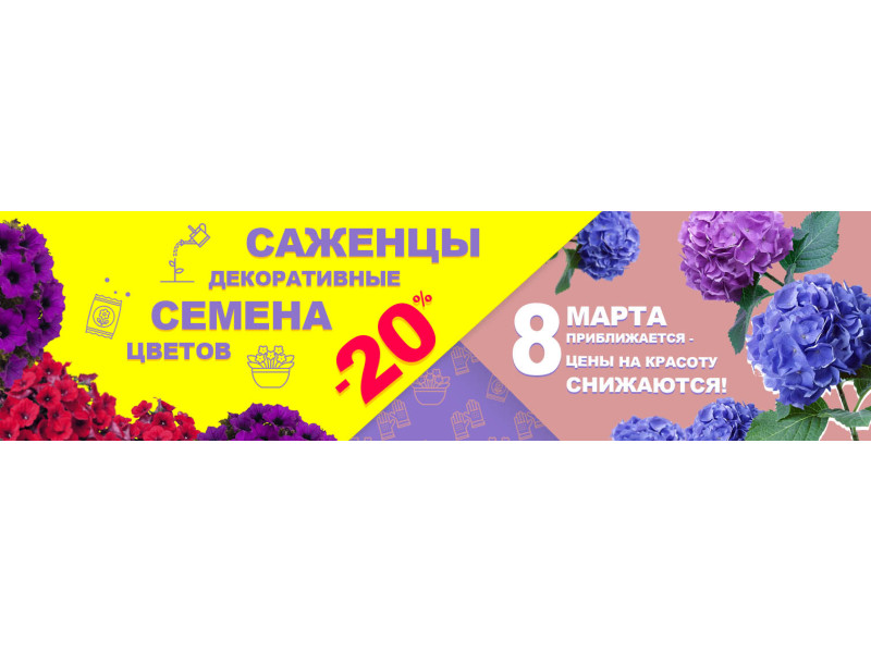 8 березня наближається - ціни на красу знижаються!