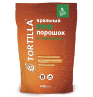 Пральний еко порошок універсальний Tortilla 400 г