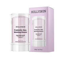 Парфюмированный дезодорант с гиалуроновой кислотой и пребиотиками Hollyskin Prebiotic Deo Blooming Flowers 50 г