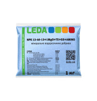 Удобрение Leda NPK 13-40-13 +1MgO+TE+GS+AMINO 1 кг