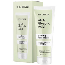 Маска для лица с гликолевой кислотой Hollyskin Glycolic AHA Acid Face Mask 100 мл