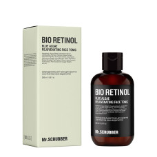 Омолаживающий тоник для лица Mr.SCRUBBER Bio Retinol с экстрактом синих водорослей 200 мл