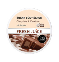 Cахарный cкраб для тела Fresh Juice Chocolate & Marzipan 225 мл