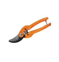 Секатор садовий MasterTool 190 мм із металевими ручками лезо Mn 65