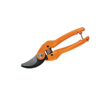 Секатор садовый MasterTool 190 мм с металлическими ручками лезвие Mn 65