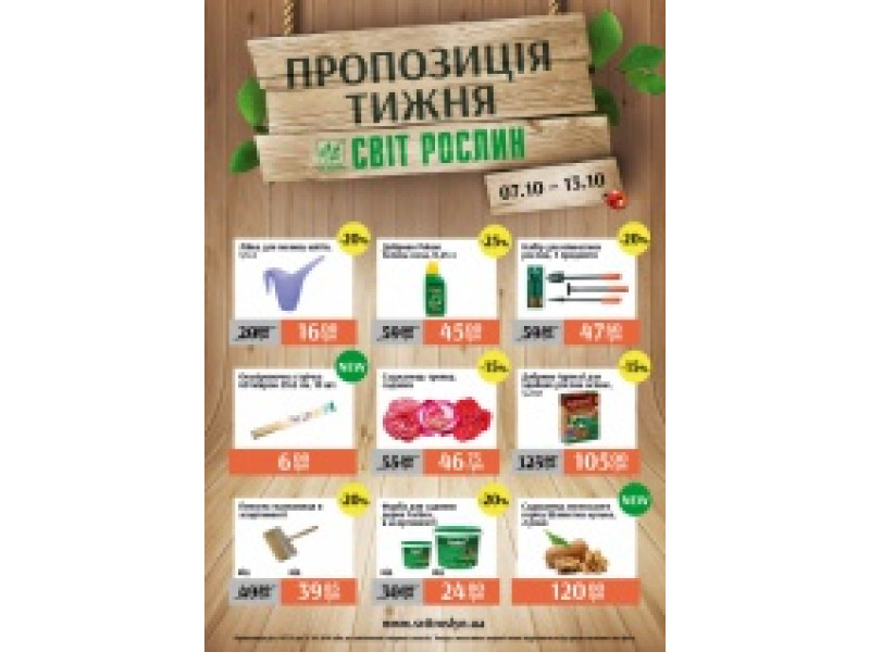 Предложение недели 7-13 октября