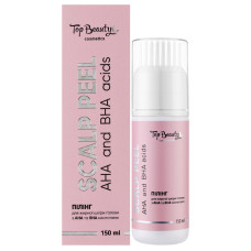 Пилинг для жирной кожи головы с АНА- и ВНА-кислотами Top Beauty 150 мл