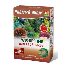 Добриво кристал для хвойних 300 г Чистий Лист