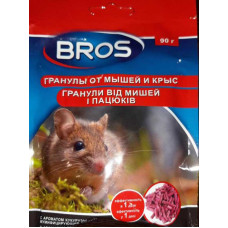 Гранули від мишей і щурів Bros 90 г