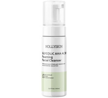 Очищающая пенка для умывания с гликолевой кислотой Hollyskin Glycolic AHA Acid Foaming Facial Cleanser 150 мл