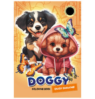 Раскраска Doggy 210х297 8 листов 23331