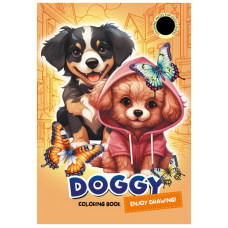 Раскраска Doggy 210х297 8 листов 23331