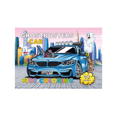 Раскраска Ghostbusters car 210х297 8 листов 22203