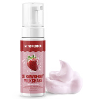 Парфумована пінка для душу Mr.SCRUBBER Strawberry Milkshake з ароматом полуничного коктейлю 150 мл