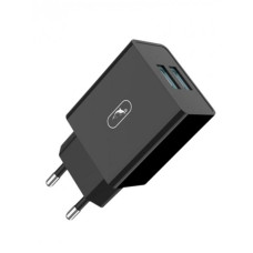 Сетевое зарядное устройство SkyDolphin SC30 2 USB 2.1A Black (MZP-000169)