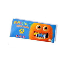 Пластилин Hipe 5 цветов 100 г
