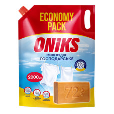 Жидкое хозяйственное мыло Oniks (дой-пак) 2 кг