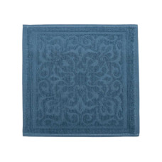 Серветка махрова жакардова GM Textile блакитна 25*25 см