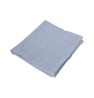 Полотенце вафельное GM Textile голубое 30*50 см