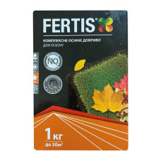 Добриво для газону осіннє Fertis NPK 5-15-30 1 кг