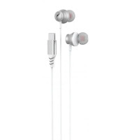 Наушники проводные SkyDolphin SR30 Type-C DAC White (HF-000486)