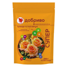 Удобрение для роз и других цветущих растений осеннее 250 г