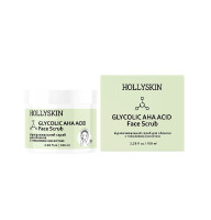Скраб для лица с гликолевой кислотой Hollyskin Glycolic AHA Acid Face Scrub 100 мл