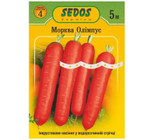 Семена на ленте Морковь Олимпус 5 м Sedos