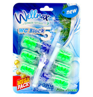 Туалетный блок Wellnax Сосна 3*57 г
