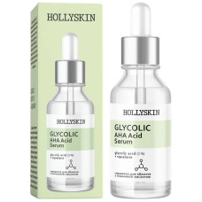 Сироватка для обличчя із гліколевою кислотою Hollyskin Glycolic AHA Acid Serum 30 мл