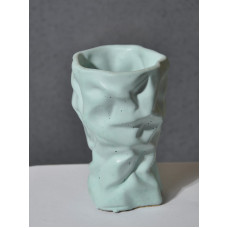 Декоративне кашпо м'ятне Fold cup