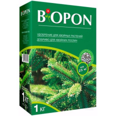 Добриво Biopon гранульоване для хвойних рослин 1кг