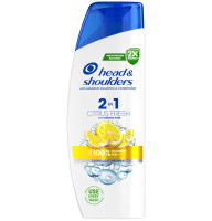 Шампунь против перхоти Head & Shoulders 2 в 1 Цитрусовая свежесть 330 мл