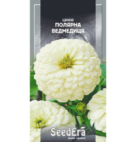 Насіння Цинія високоросла Полярна ведмедиця 0,5 г Seedera
