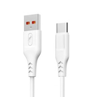Кабель SkyDolphin S61TB USB - USB Type-C 2.4A 2 м White (SDUSB-000447)