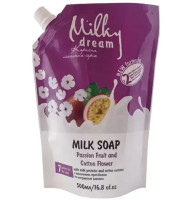 Жидкое мыло Milky Dream Маракуйя и Цветы хлопка (запаска) 500 мл