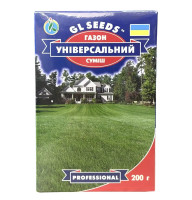 Насіння Трави газонної Універсальний газон 200 г GL Seeds