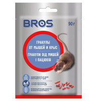Гранули від мишей і щурів Bros 90 г