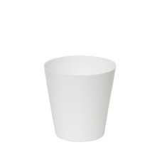 Вазон Simple (Симпл) белый 21 см