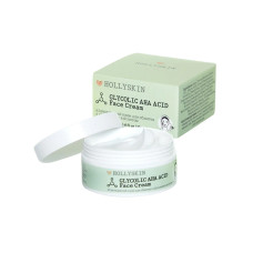 Восстановительный крем для лица с гликолевой кислотой Hollyskin Glycolic AHA Acid Face Cream 50 мл