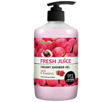 Крем-гель для душа Fresh Juice Litchi & Raspberry 750 мл