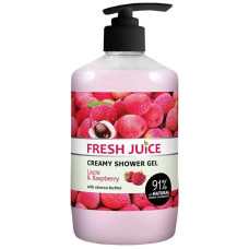 Крем-гель для душа Fresh Juice Litchi & Raspberry 750 мл