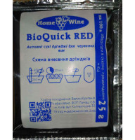 Дрожжи для красного вина со смородины и черники BioQuick Red 25г