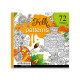 Раскраска-антистресс Folk patterns 200х200 мм 36 листов 1750