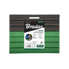 Килимок (підкладка) під коліна Bradas 40x30x4 см чорно-зелений