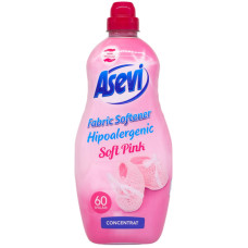 Концентрированный гипоаллергенный кондиционер для стирки Asevi Soft Pink 1,5 л