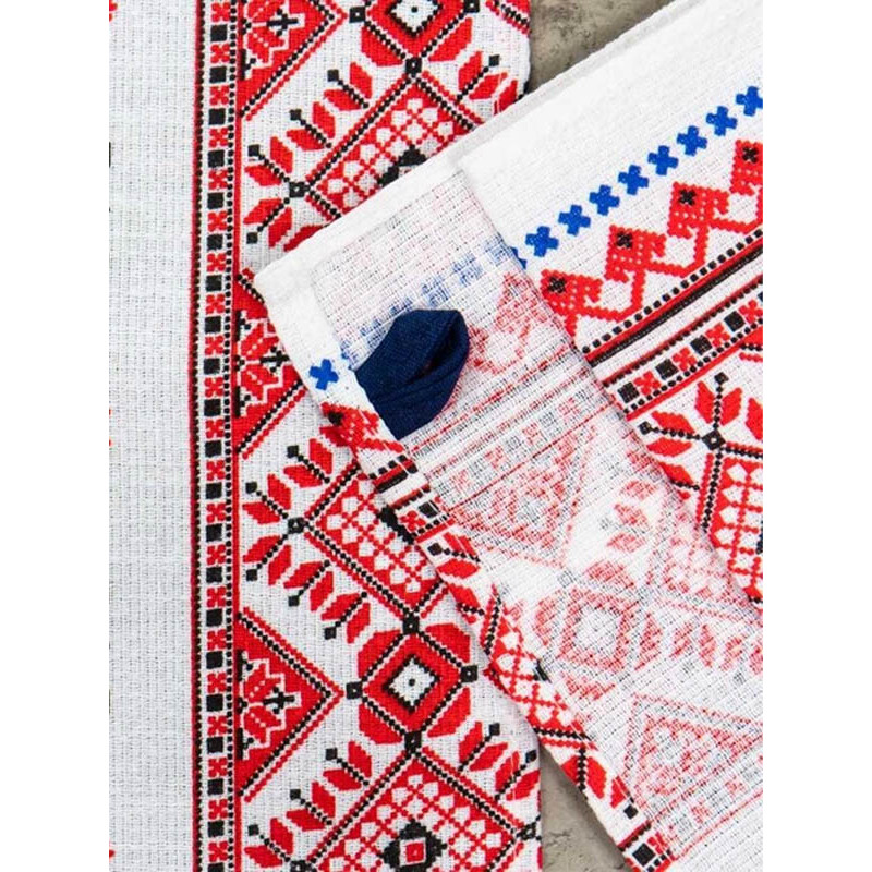 Рушник вафельний з принтом GM Textile 35x61 см