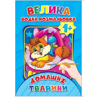 Водная раскраска Домашние животные Експрес Удачі